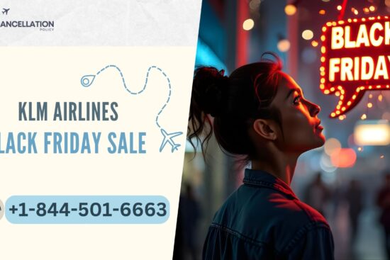 KLM Airlines Black Friday Sale